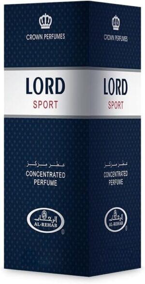زيت عطري للرجال لورد سبورت من الرحاب، 12 × 3 مل