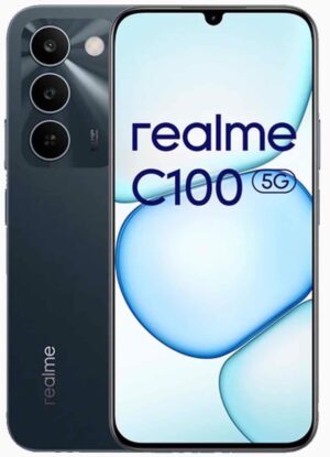 ريلمي هاتف ذكي C100 ثنائي شرائح الاتصال بذاكرة روم 128GB وذاكرة RAM 4GB (جي اس ام فقط | بدون سي دي ام ايه) هاتف ذكي 5G مفتوح من المصنع (اخضر) - اصدار عالمي