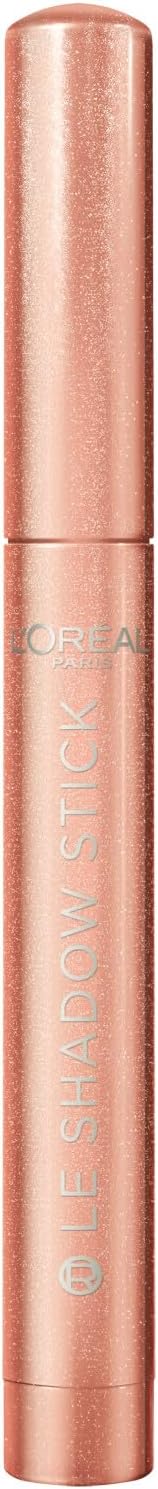 لوريال باريس قلم ظلال العيون لو شادو ستيك من بارادايس 115 توينكلي روز في شكل قلم عملي، لمسة نهائية لامعة، ملمس جل يدوم طويلا، 0.05 اونصة