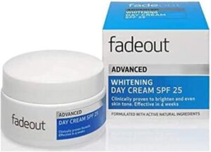 كريم للوجه والرقبة من فيد أوت مرطب ومبيض للبشرة، مناسب لجميع أنواع البشرة، بعامل حماية من الشمس 25، 50 مل