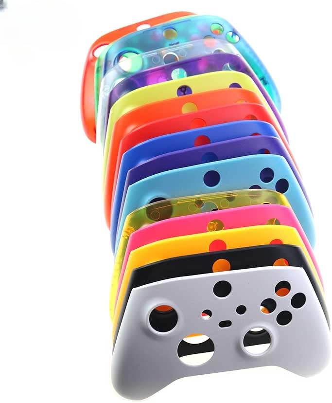 Front Case Top Housing Shell Cover Faceplate Replacement for Xbox Series X S Controller Solid Color (Clear Green) 1 Front Case Top Housing Shell Cover Faceplate Replacement for Xbox Series X S Controller Solid Color (Clear Green)