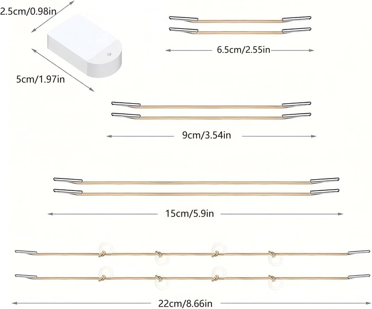 شريط لاصق غير مرئي لشد الوجه والتخلص الفوري من التجاعيد مع حبل ثابت لرفع الرقبة والعين مناسب للأوجه بنمط في لاين (8 قطع من الأربطة المرنة و60 شريط بديل) 3 شريط لاصق غير مرئي لشد الوجه والتخلص الفوري من التجاعيد مع حبل ثابت لرفع الرقبة والعين مناسب للأوجه بنمط في لاين (8 قطع من الأربطة المرنة و60 شريط بديل) - الصورة 3