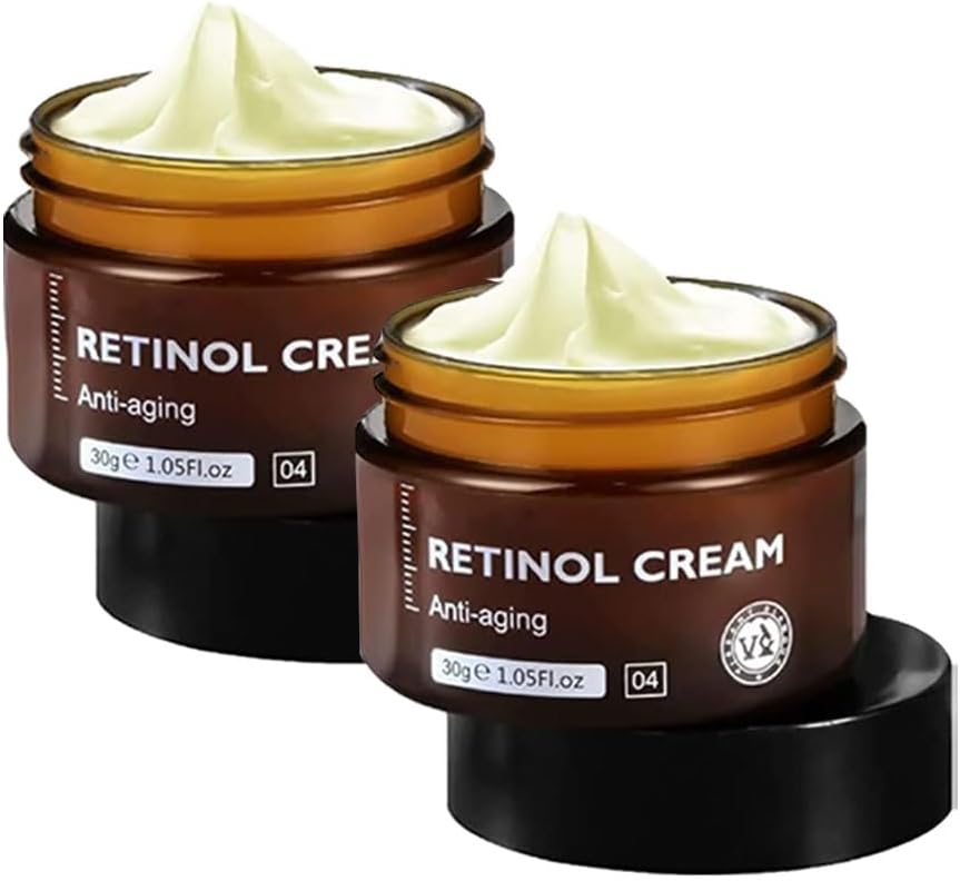 كريم وجه بالريتينول مضاد للشيخوخة ومضاد للأكسدة، يقلل الخطوط الدقيقة ويشد البشرة ويفتحها 30 جرام × 2 من جوريم