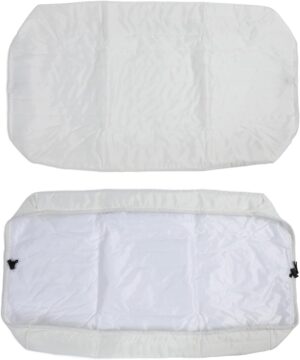 غطاء مكيف هواء داخلي، غطاء وحدة مكيف هواء داخلي مقاوم للغبار غطاء وحدة تكييف الهواء للمنزل والفندق (63 × 43 × 7 سم)