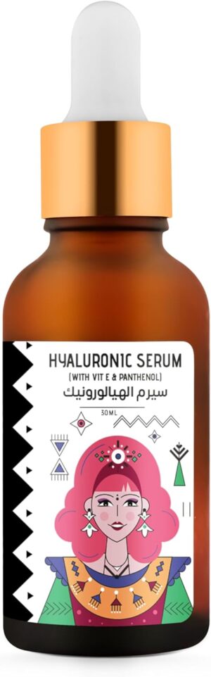 سيروم حمض الهيالورونيك 2% للترطيب العميق والبشرة الممتلئة، يقلل من الخطوط الدقيقة والتجاعيد، سيروم لتفتيح الوجه المضاد للشيخوخة لجميع انواع البشرة