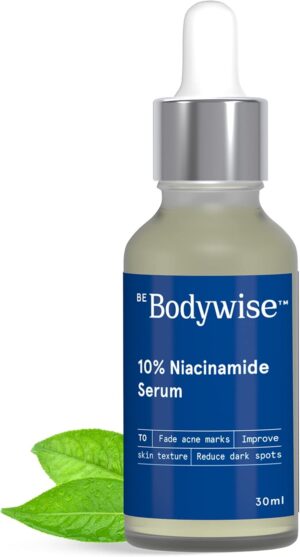 بي باديوايز 10% نياسيناميد مع 1% زنك سي ايه لحب الشباب والبقع الداكنة مصل وجه آمن للاستخدام اليومي ومضاد للبشرة الدهنية والمعرضة 30 مل، للأنثى