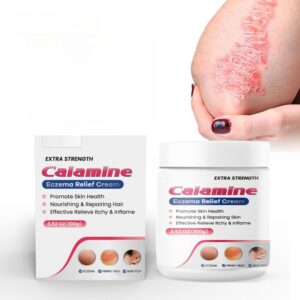 كريم تخفيف الاكزيما من نوفولان، 100 جرام، كريم علاجي للعناية بالبشرة للاكزيما، يخفف الحكة والجفاف والتقشير ويهدئ البشرة المتهيجة، مثالي لالتهاب الجلد للقدم واليدين، يرطب ويصلح حاجز البشرة