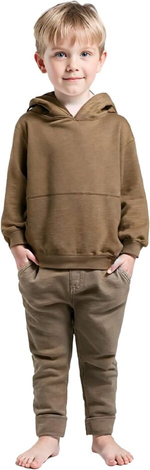 سويت شيرت للأولاد طراز BYS-OS-HD-SS-01 من تي 2 اف (عبوة من قطعة واحدة)