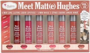 مجموعة احمر شفاه سائل من 6 قطع يدوم لفترات طويلة ميت مات هيوز الجزء: 09