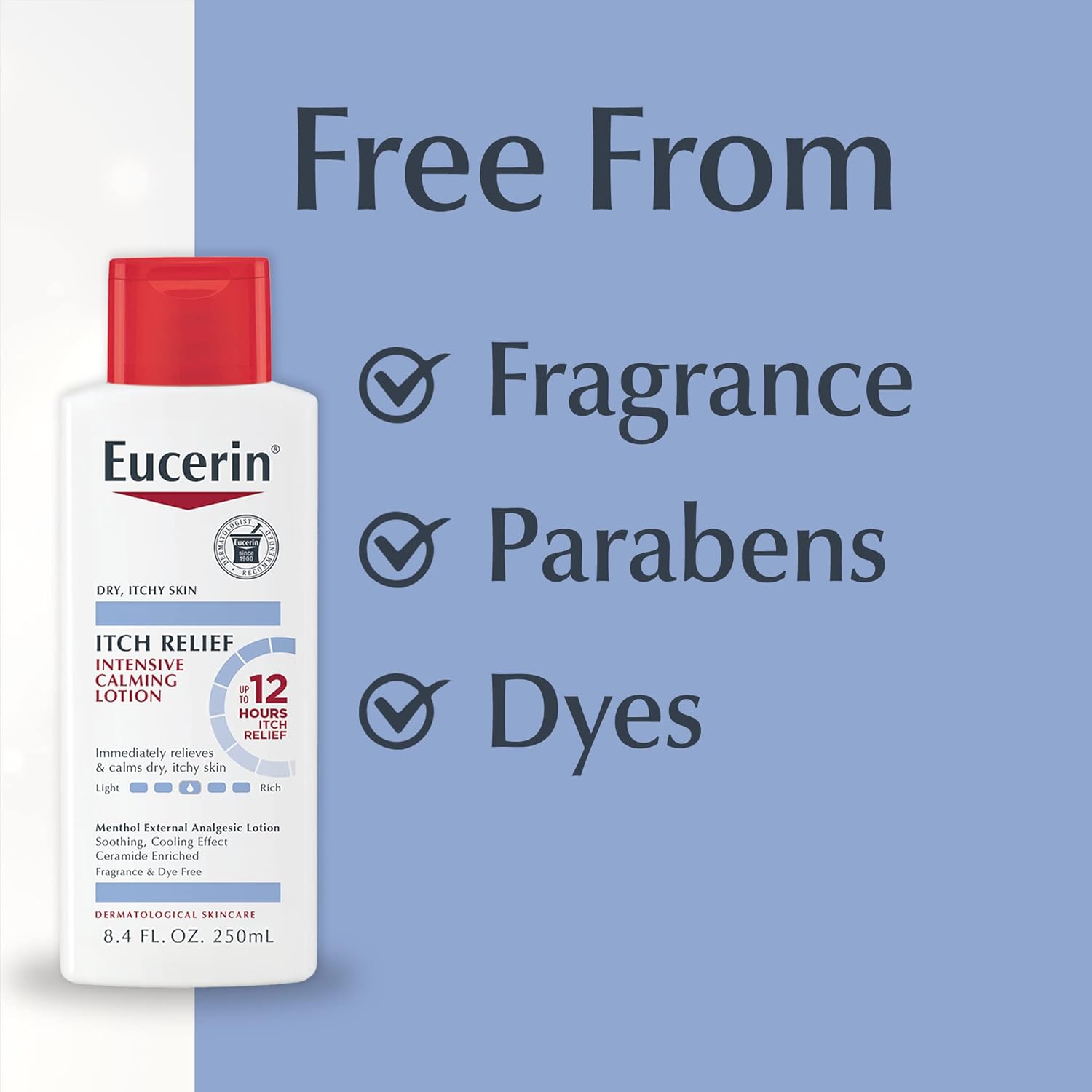 Eucerin, Itch Relief, Intensive Calming Lotion, 8.4 fl oz (250 ml) 20 61OhrDqq nL. AC SL1500