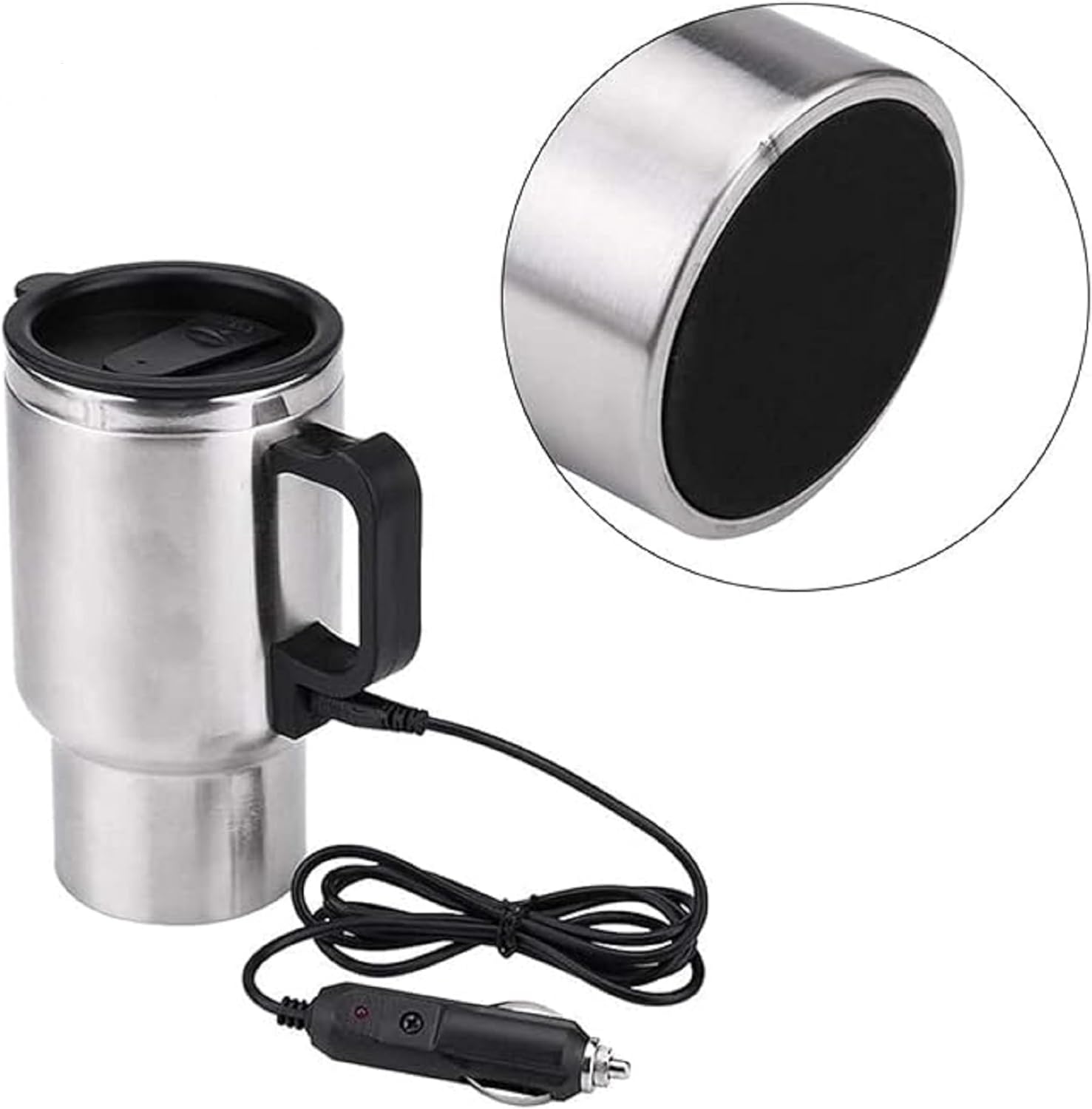 Car Electric Kettle Camping 12V Coffee Maker Water Kettle, Portable Kettle for Travel Car Truck Hot Water Heater Bottle for Making Tea Coffee Electric Cup Car 1 Car Electric Kettle Camping 12V Coffee Maker Water Kettle, Portable Kettle for Travel Car Truck Hot Water Heater Bottle for Making Tea Coffee Electric Cup Car