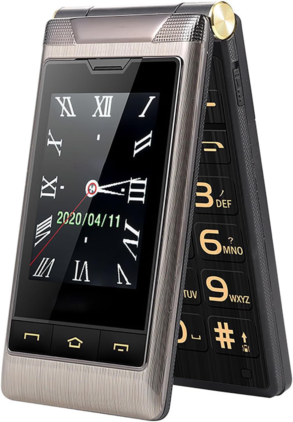 جهاز نسخ احتياطي لكبار السن والأطفال جوال كلاسيكي قابل للطي ثنائي شرائح الاتصال شاشة 2.8 بوصة 2.4 مع زر استغاثة وبطارية 1200 ميلي امبير في الساعة كبير بلوحة مفاتيح كبيرة - لون رمادي 9 جهاز نسخ احتياطي لكبار السن والأطفال جوال كلاسيكي قابل للطي ثنائي شرائح الاتصال شاشة 2.8 بوصة 2.4 مع زر استغاثة وبطارية 1200 ميلي امبير في الساعة كبير بلوحة مفاتيح كبيرة - لون رمادي