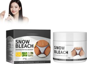 كريم تفتيح البشرة للإبطين - كريم مبيض ثلجي لتبييض المناطق الحساسة وتحت الإبط كريم من ليهيي، مرطب للجسم فعال للرقبة والإبطين ومفاصل الفخذ والمرفقين