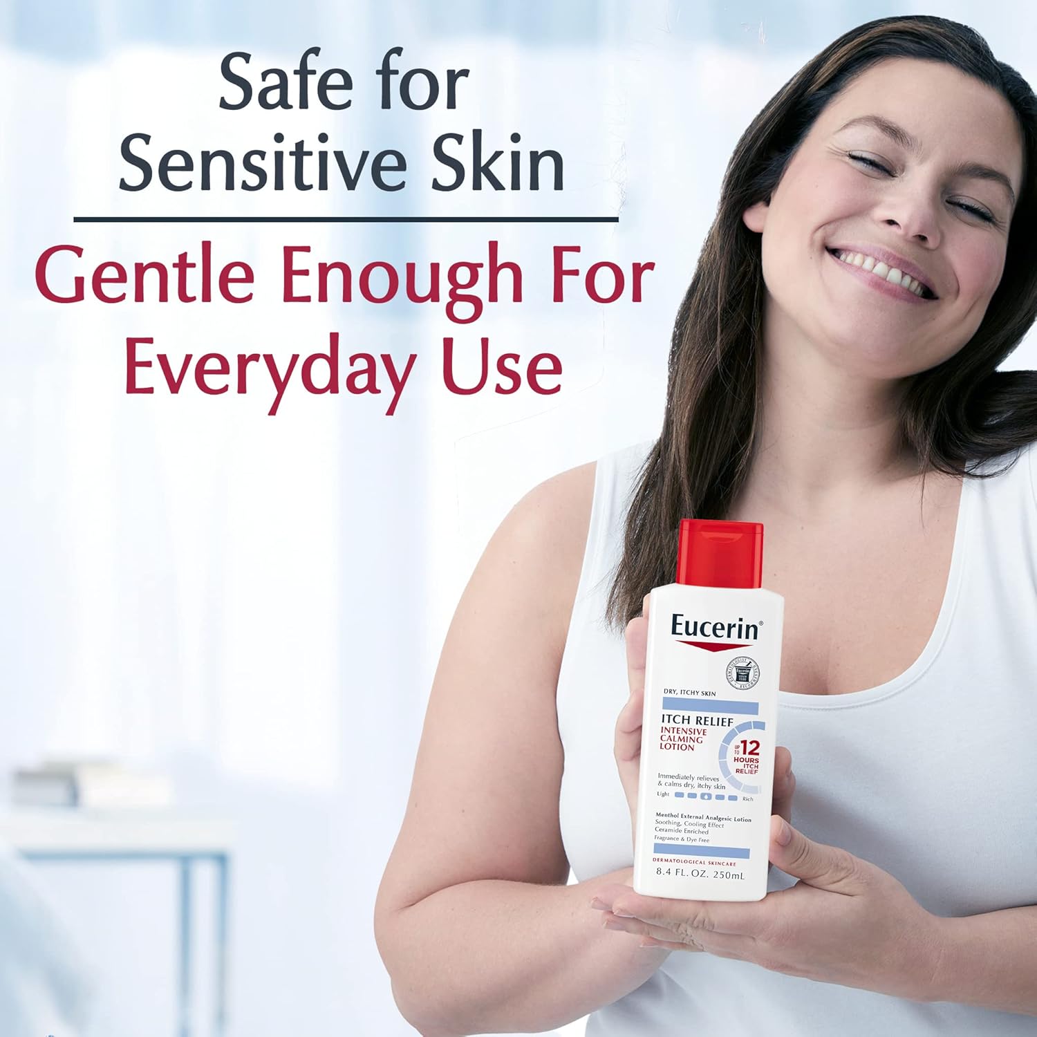 Eucerin, Itch Relief, Intensive Calming Lotion, 8.4 fl oz (250 ml) 22 7118k1FMUsL. AC SL1500
