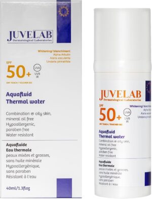 مياه جوفيلاب الحرارية السائلة أكوا 40 مل (عامل حماية من الشمس 50+)