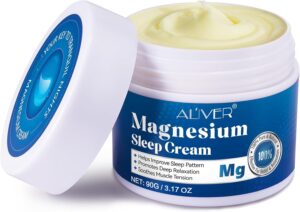 كريم للجسم من أليفر لتهدئة توتر العضلات وتحسين جودة النوم مع ترطيب عميق، مناسب لجميع أنواع البشرة، 90 جرام