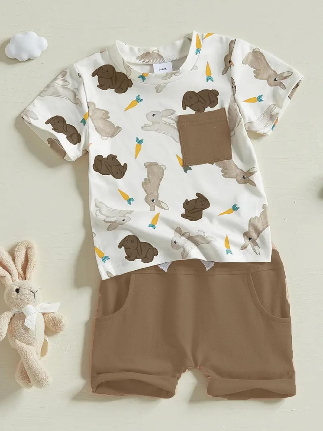 طقم ملابس كوتكراز للأولاد || طقم ملابس قطنية للاولاد || طقم تي شيرت وشورت 6 طقم ملابس كوتكراز للأولاد || طقم ملابس قطنية للاولاد || طقم تي شيرت وشورت - الصورة 6