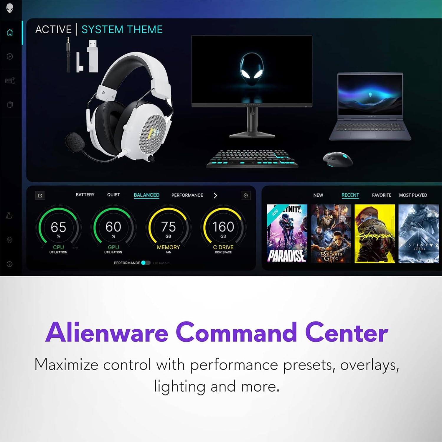 لابتوب الين وير 16 اورورا بشاشة 16 بوصة WQXGA 120Hz ومعالج انتل كور 7-240H سلسلة 2 وانفيديا جيفورس RTX 5060 8GB GDDR7 و32GB DDR5 RAM و1TB PCIe 4.0 SSD وواي فاي 7 وويندوز 11 برو وملحقات ماتريكس (أزرق) 4 لابتوب الين وير 16 اورورا بشاشة 16 بوصة WQXGA 120Hz ومعالج انتل كور 7-240H سلسلة 2 وانفيديا جيفورس RTX 5060 8GB GDDR7 و32GB DDR5 RAM و1TB PCIe 4.0 SSD وواي فاي 7 وويندوز 11 برو وملحقات ماتريكس (أزرق) - الصورة 4