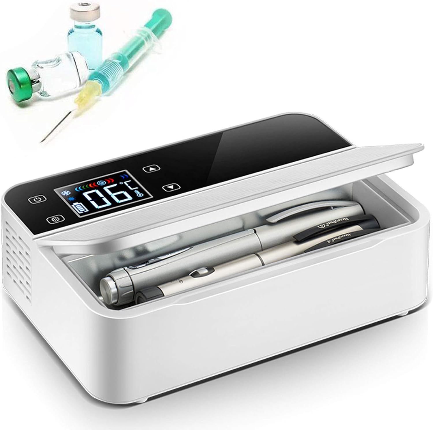 Small Fridge Cooler, Insulin Cooler Case Portable Insulin Bag Travel Keep Chilled Meds at 2-8 Degrees, Medical Insulin Travel Case,Singlebattery 9 Small Fridge Cooler, Insulin Cooler Case Portable Insulin Bag Travel Keep Chilled Meds at 2-8 Degrees, Medical Insulin Travel Case,Singlebattery