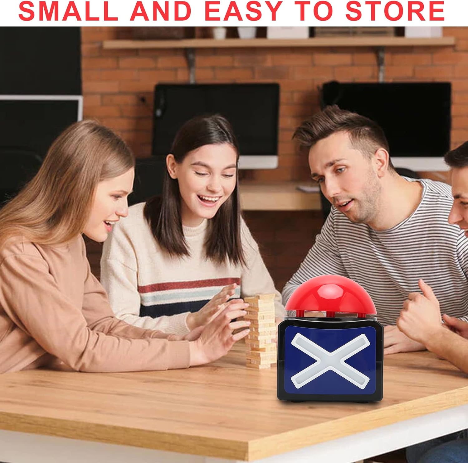 جرس للرد على اللعبة، ازرار العاب مسابقات من مادة ايه بي اس، ازرار عرض العاب وعروض الحفلات والمسابقات مع اضواء وصوت عالٍ للفصول الدراسية في النادي 3 جرس للرد على اللعبة، ازرار العاب مسابقات من مادة ايه بي اس، ازرار عرض العاب وعروض الحفلات والمسابقات مع اضواء وصوت عالٍ للفصول الدراسية في النادي - الصورة 3