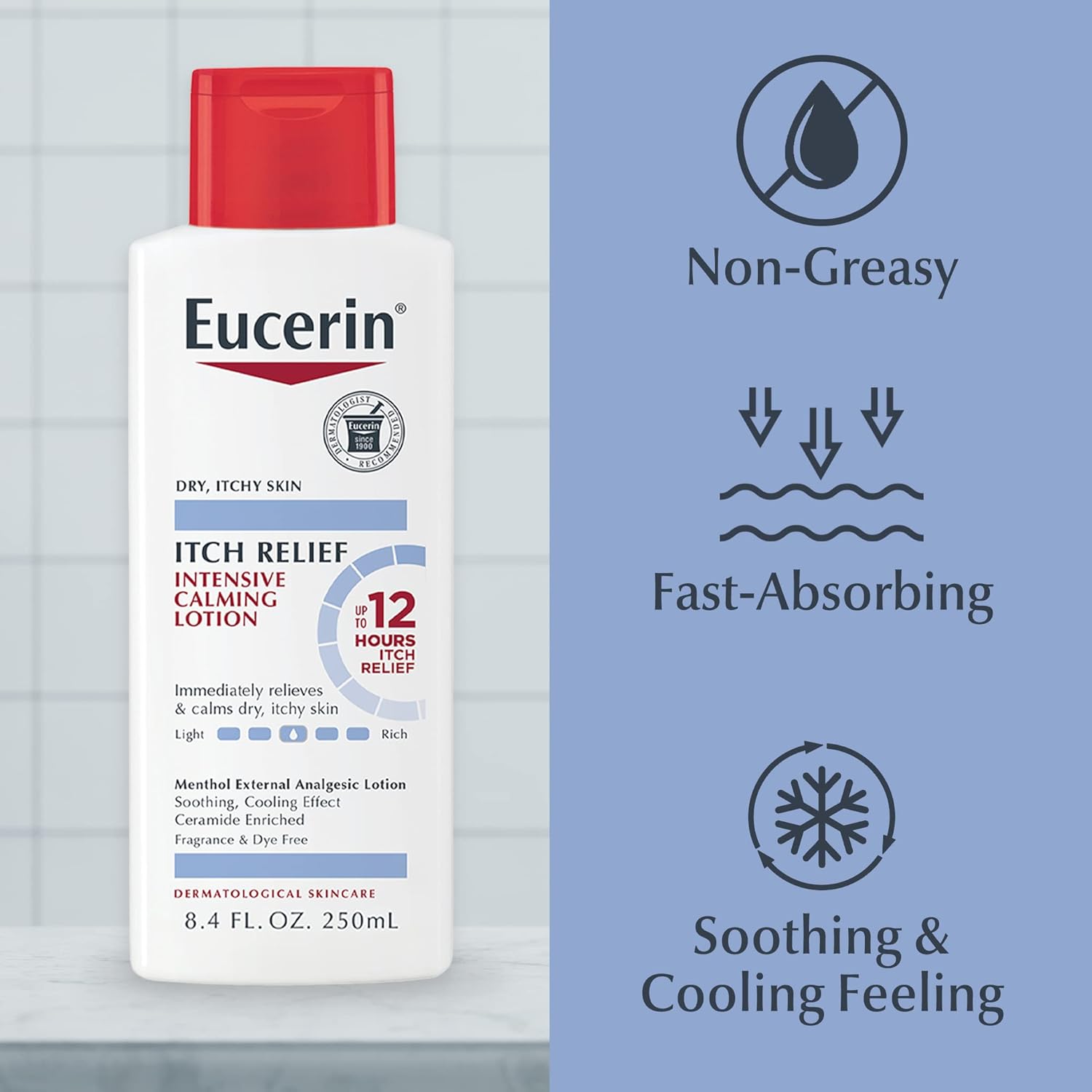 Eucerin, Itch Relief, Intensive Calming Lotion, 8.4 fl oz (250 ml) 25 71cvW4qDh6L. AC SL1500