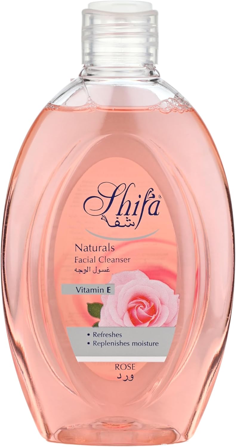غسول الوجه ناتشورالز بالورد من شفا (225 مل) 1 غسول الوجه ناتشورالز بالورد من شفا (225 مل)
