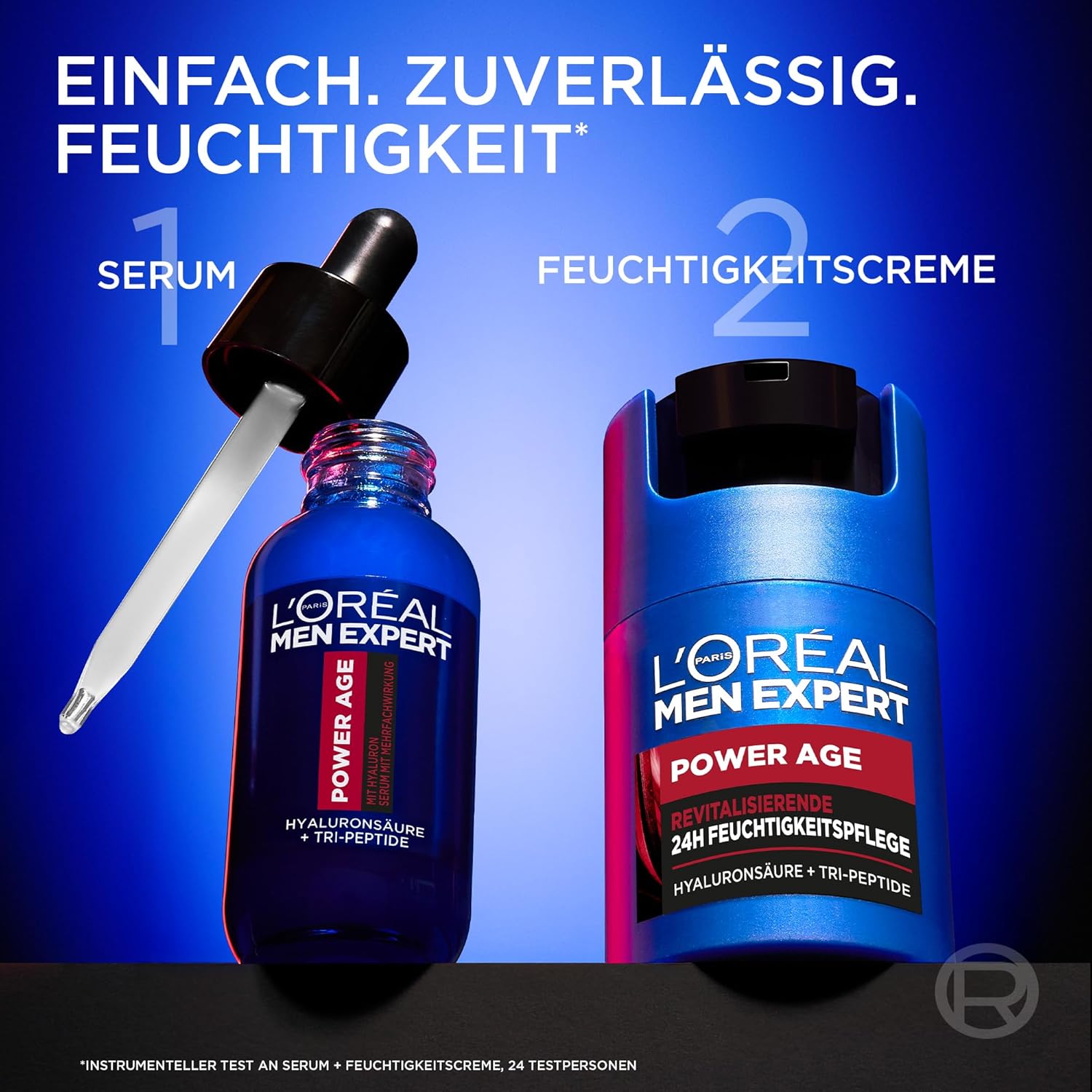 مصل وجه اكسبيرت للرجال من لوريال مرطب مضاد للشيخوخة للبشرة المتعبة وغير اللامعة سيروم بجرعة عالية مع حمض الهيالورونيك باور ايج 1 × 30 مل 8 مصل وجه اكسبيرت للرجال من لوريال مرطب مضاد للشيخوخة للبشرة المتعبة وغير اللامعة سيروم بجرعة عالية مع حمض الهيالورونيك باور ايج 1 × 30 مل - الصورة 8