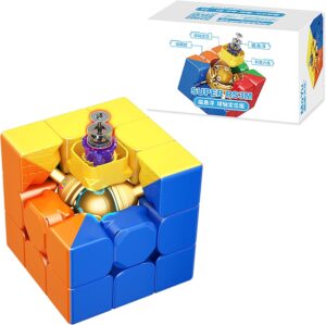 مكعب سرعة مغناطيسي 3×3 من كيوبر شوب مويو سوبر RS3M 2022 3×3 RS3 M المغناطيسي المهني 3×3 نسخة محسنة RS3M 2021 و2020 سلسلة اصدار RS 3M الكرة الاساسية+ ماجليف افضل طفل