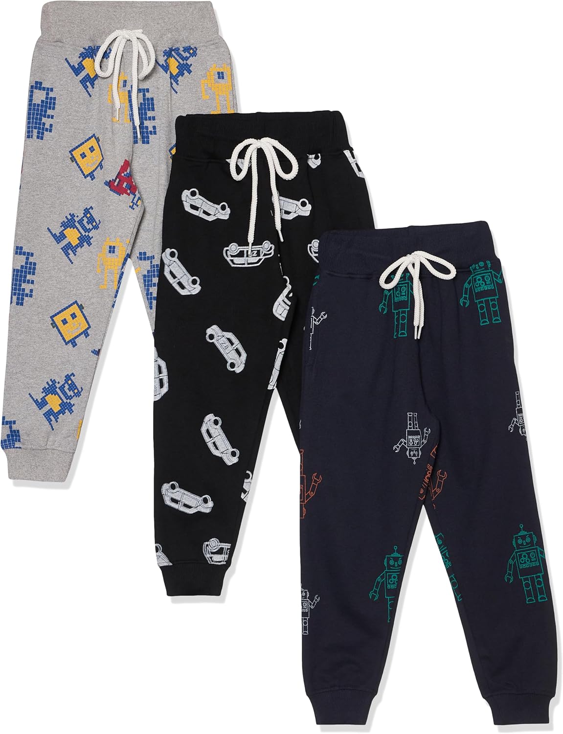 سروال رياضي BYSJOG3P01 للأولاد من تي 2 اف (عبوة من 3 قطع)