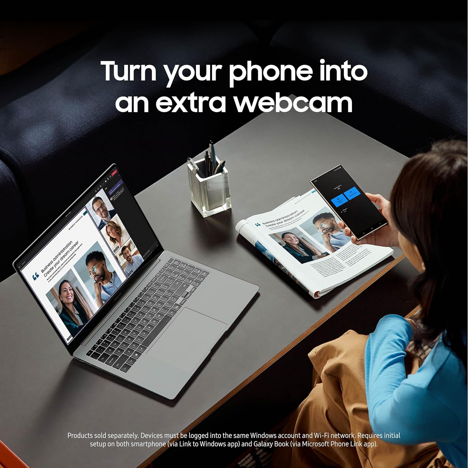 كمبيوتر محمول من سامسونج جالكسي بوك 4 برو انتل كور الترا 7 155 ساعة ذاكرة رام 16 غيغابايت ويندوز 11 هوم 18 81Q1JHbvuOL. AC SL1500