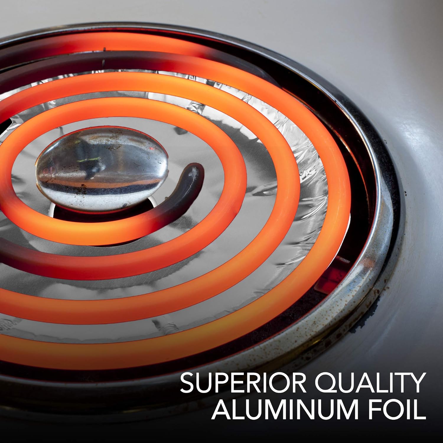 اغطية موقد كهربائي (50 قطعة) - اغطية مبطنة - رقائق الومنيوم احادية الاستخدام مقاس 6 انش و8 انش للحفاظ على الموقد الكهربائي نظيفا من قطرات الزيت والطعام 12 81ZQzyNAC L. AC SL1500