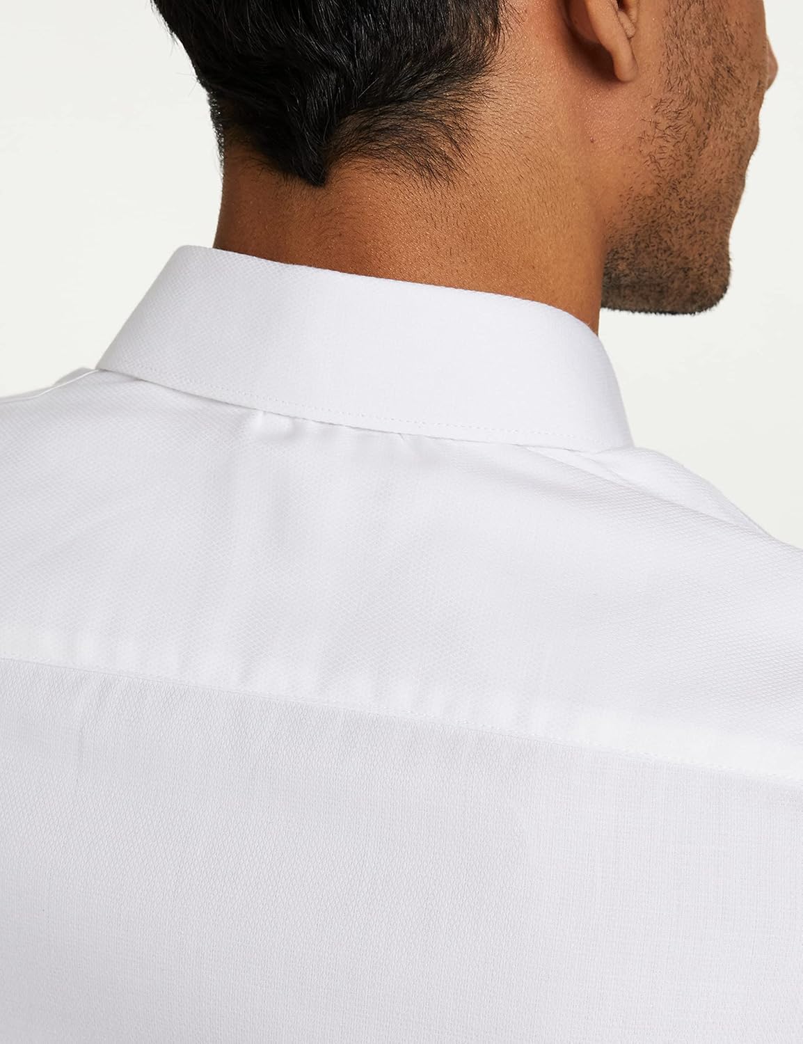قميص رسمي مصنوع من القطن بقصة ضيقة للرجال من دايفيرس (DVF06F2L01-8-39، ابيض) 5 قميص رسمي مصنوع من القطن بقصة ضيقة للرجال من دايفيرس (DVF06F2L01-8-39، ابيض) - الصورة 5