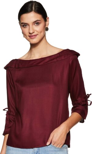 KRAVE Women's Solid Regular Top