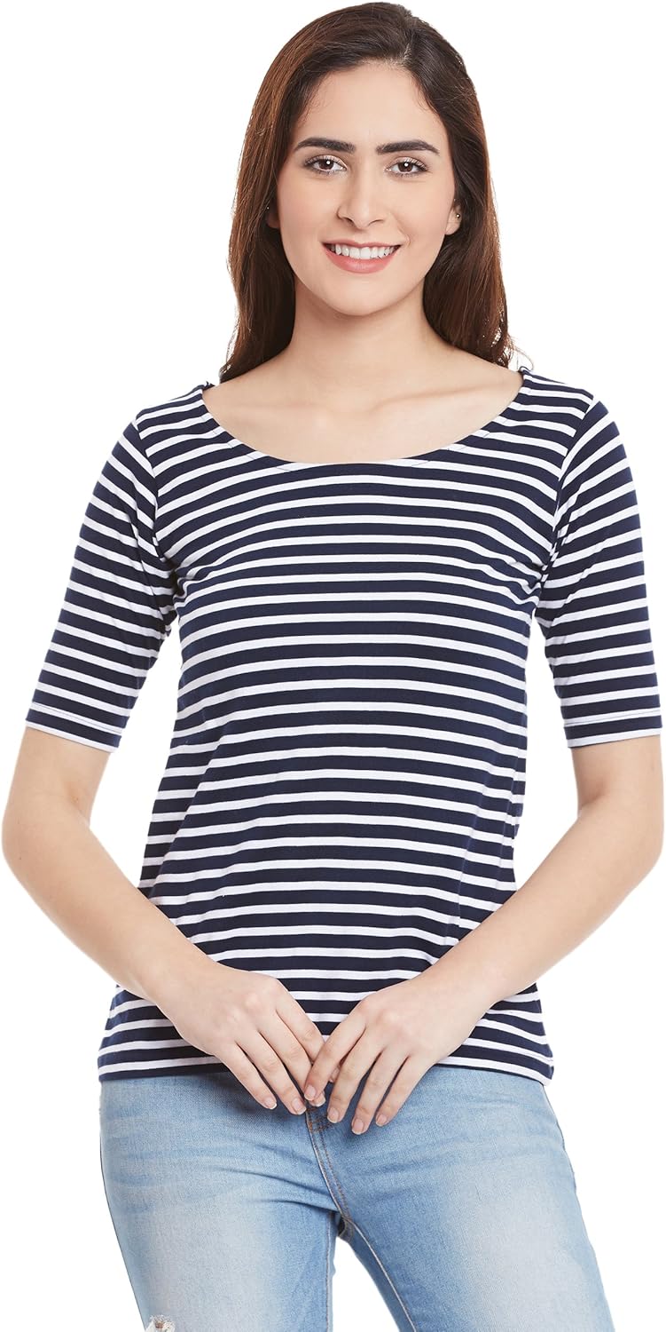 تي شيرت بمقاس مريح للنساء من ميس اوليف 1 تي شيرت بمقاس مريح للنساء من ميس اوليف