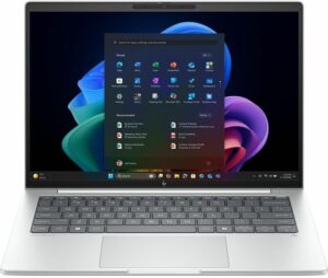 لابتوب ايليت بوك 8 G1i بشاشة لمس 16 بوصة ودقة عرض WUXGA بمعالج انتل كور الترا 7 258V رام 32 جيجابايت وقرص تخزين فائق السرعة 1TB SSD بهيكل ألومنيوم ولوحة مفاتيح إنجليزية من اتش بي، فضي (جلاسير سيلفر)