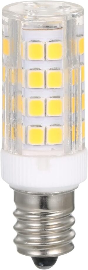 فاونو مصباح LED صغير E12 للاستخدام المنزلي بقدرة 5 واط موفر للطاقة للثلاجة والفرن الصغير وغطاء حيز المحرك