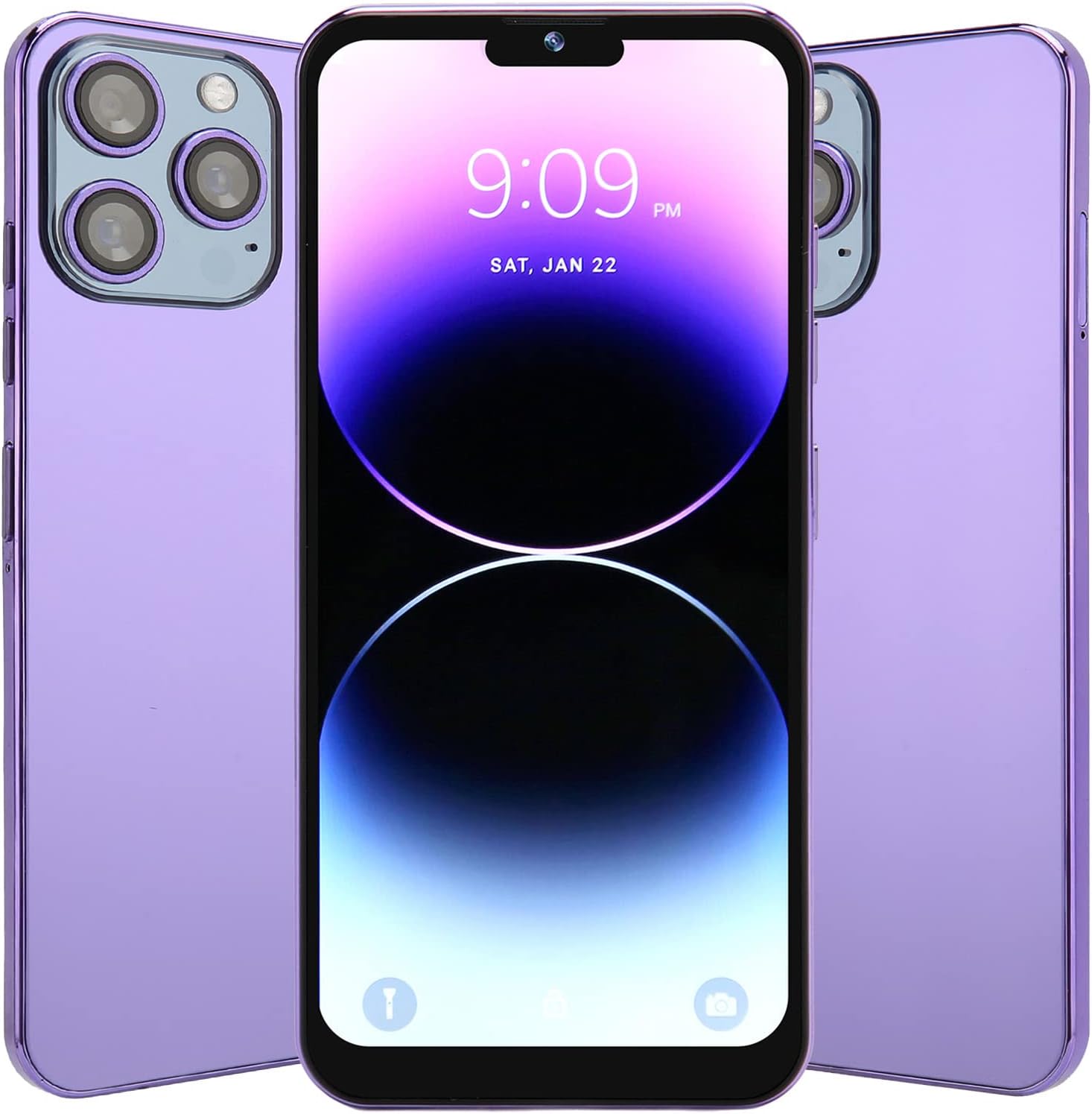 هاتف ذكي 3G غير مقفل من بولو، جوال ثنائي شرائح الاتصال بذاكرة RAM 4GB وروم 64GB وبطارية 5000mAh للحياة اليومية (اللون: ابيض-ايه) 2 هاتف ذكي 3G غير مقفل من بولو، جوال ثنائي شرائح الاتصال بذاكرة RAM 4GB وروم 64GB وبطارية 5000mAh للحياة اليومية (اللون: ابيض-ايه) - الصورة 2