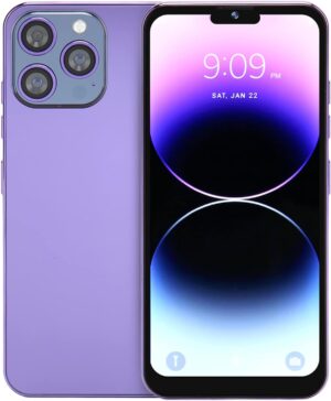هاتف ذكي 3G غير مقفل من بولو، جوال ثنائي شرائح الاتصال بذاكرة RAM 4GB وروم 64GB وبطارية 5000mAh للحياة اليومية (اللون: ابيض-ايه)
