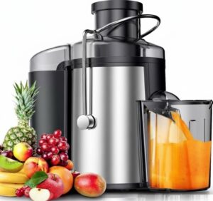 عصارة فواكه كهربائية من تو-سكانا، 800 واط، 450 مل، ستانلس ستيل، متعددة الالوان ST-4133