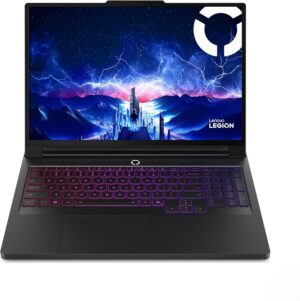 لينوفو لابتوب ليجن برو 7 16IAX10H (2025) انتل كور الترا 9-275HX و64GB RAM و2TB SSD وانفيديا RTX 5080 16GB GDDR7 وشاشة WQXGA OLED 16 انش 240Hz وويندوز 11 برو/ اكليبس بلاك/ كيبورد انجليزي وعربي RGB