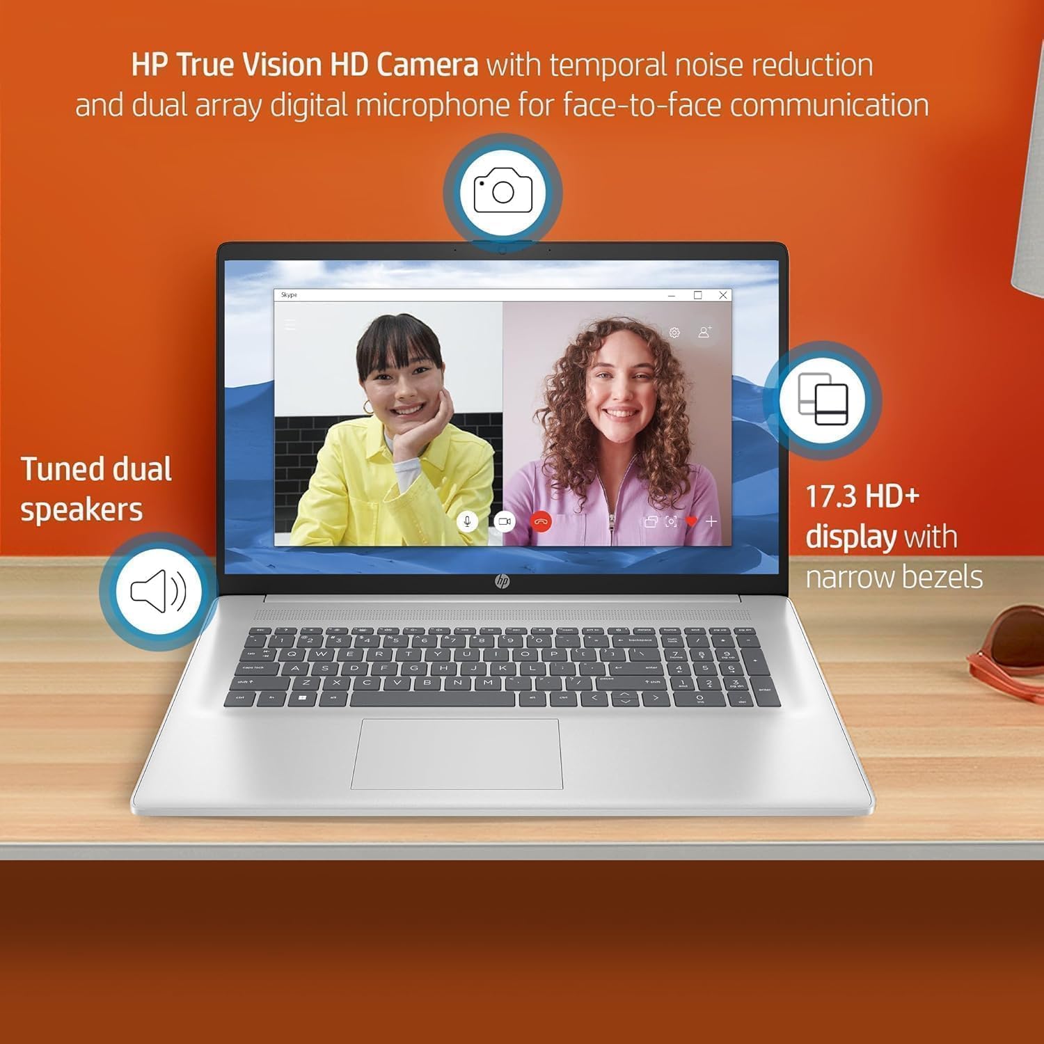 HP 17 inch Laptop, Microsoft Office Lifetime License & Windows 11 Pro, 17.3" FHD Display, AMD Ryzen 5 7430U, 16 GB RAM, 1 TB SSD, AMD Radeon Graphics, Anti-Glare,Wi-Fi 6, w/Accessories 3 HP 17 inch Laptop, Microsoft Office Lifetime License & Windows 11 Pro, 17.3" FHD Display, AMD Ryzen 5 7430U, 16 GB RAM, 1 TB SSD, AMD Radeon Graphics, Anti-Glare,Wi-Fi 6, w/Accessories - الصورة 3