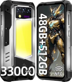 جوال اوكيت WP30 برو 120 واط 5G متين اندرويد 13 12GB+512GB 11000mAh 6.75 انش FHD+ 108MP من ويلكسين