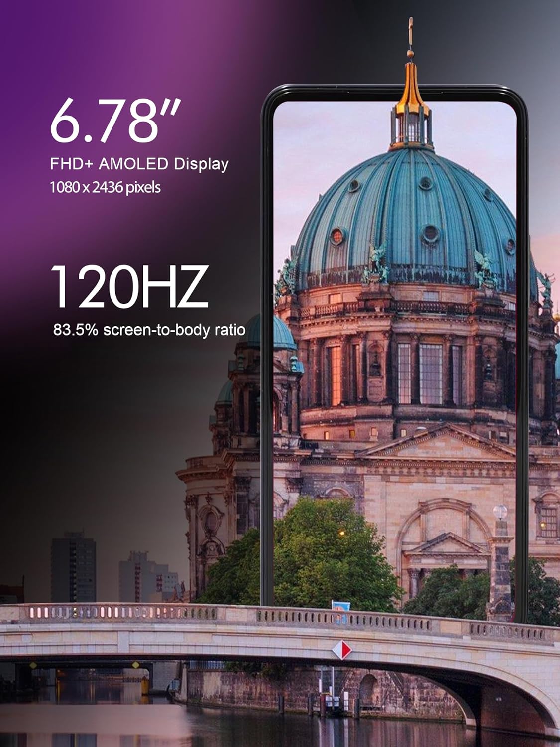 T-موبايل هاتف ذكي ريفي ال 7 برو 5G غير مقفل، 256 جيجابايت، ازرق ازورايت 5 T-موبايل هاتف ذكي ريفي ال 7 برو 5G غير مقفل، 256 جيجابايت، ازرق ازورايت - الصورة 5