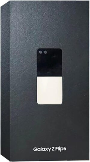 سامسونج جوال جالكسي زد فليب 5 اصدار قياسي SM-F731B ثنائي شرائح الاتصال بذاكرة روم 256GB وذاكرة RAM 8GB (جي اس ام فقط | بدون سي دي ام ايه) هاتف ذكي 5G مفتوح من المصنع (كريمي) - اصدار عالمي