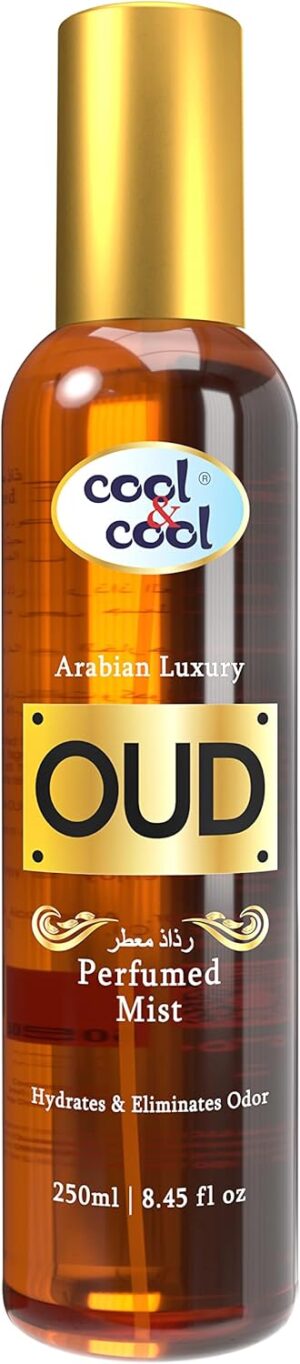 كوول اند كوول بخاخ معطر للجسم من عود | يرطب وينعش جسمك، برائحة الفخامة العربية، 250 مل