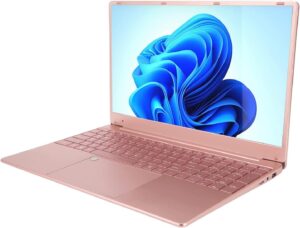 لابتوب 15.6 انش - 16GB RAM 1TB SSD، شاشة IPS بدقة 2K 1920x1080 رباعي النواة، لابتوب محمول رفيع للغاية مع قارئ بصمات الاصابع ولوحة مفاتيح رقمية ويندوز 10
