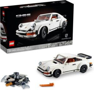 LEGO Porsche 911 (10295) Model Building Kit ؛ إشراك مشروع البناء للكبار. بناء وعرض سيارة بورش 911 الأيقونية ؛ جديد 2021 (1،458 قطعة)، بلاستيك