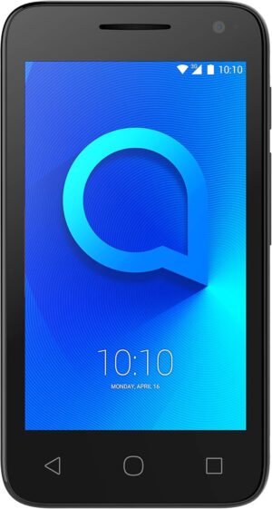 الكاتيل U3 (2019) شريحة واحدة روم 4GB + ذاكرة RAM 512MB (جي اس ام فقط | بدون سي دي ام ايه) هاتف ذكي 3G مفتوح من المصنع (اسود فولكان) - اصدار عالمي