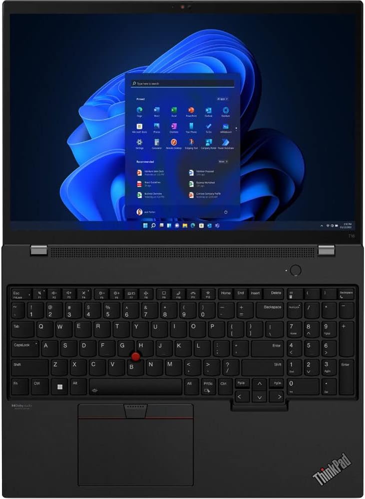 لينوفو لابتوب ثينك باد T16 للاعمال مع كيبورد باضاءة خلفية، معالج انتل كور i5-1235U 10 نواة، شاشة 16 انش WUXGA (1920x1200)، قارئ بصمات الاصابع، كاميرا ويب 1080p، ويندوز 11 برو (16GB RAM | 1TB SSD) 2 لينوفو لابتوب ثينك باد T16 للاعمال مع كيبورد باضاءة خلفية، معالج انتل كور i5-1235U 10 نواة، شاشة 16 انش WUXGA (1920x1200)، قارئ بصمات الاصابع، كاميرا ويب 1080p، ويندوز 11 برو (16GB RAM | 1TB SSD) - الصورة 2