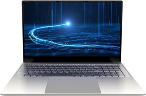 لابتوب مكتبي محمول مقاس 15.6 انش مع معالج انتل سيليرون J4125 وذاكرة 8GB + 512GB وشاشة IPS 1920 × 1080 ومقبس اوروبي من جيانجمي